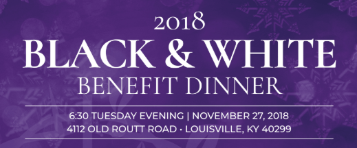 Black & White Benefit Dinner | November 27 2018